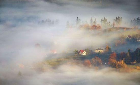 雾不和霾在一起其实很美